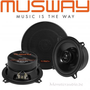 Musway MQ-52 13cm 2-Wege Koaxial Lautsprecher 130mm MQ52 160 Watt