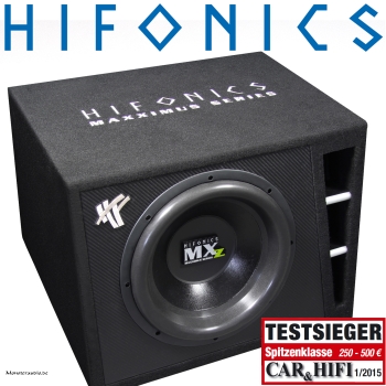 Hifonics MXZ-12R 30cm Subwoofer 2000 Watt im Bassreflexgehäuse MXZ12R