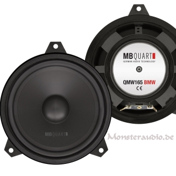 MB Quart QMW-165 Lautsprecher Set Kicker Bass für BMW 3er E46