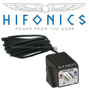 Hifonics REM-ZRX Fernbedienung + Kabel für Zeus ZRX und Bruts BRX Verstärker REM-BRX