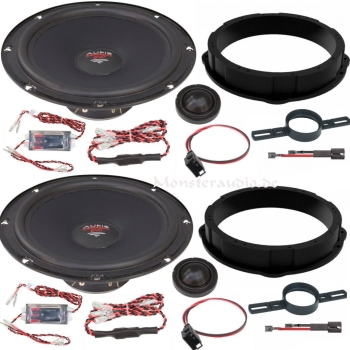 Audio System MFIT Altoparlanti 16,5 Cm Per Audi A4 B6 EVO2 - Kit 2 Vie - 2