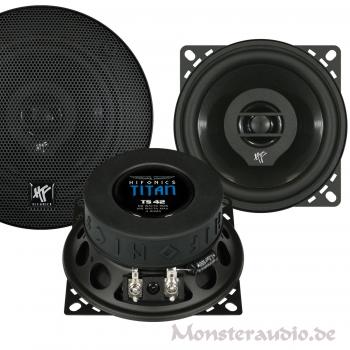 Hifonics Titan TS-42 10cm 2-Wege Koaxial Lautsprecher 100mm 120 Watt TS42