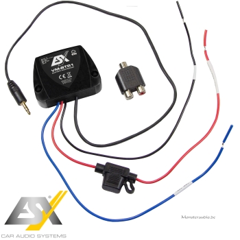 ESX VM-BTR1 Bluetooth-Empfänger für Autoradio oder Verstärker spritzwassergeschützt