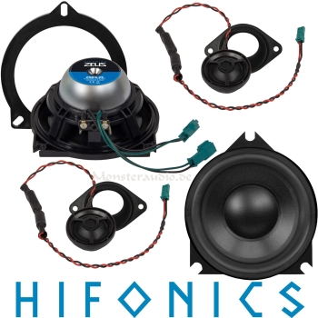 Hifonics ZSB4.2C 120 Watt 2-Wege-System Lautsprecher BMW E- und F-Modelle ZSB-4.2C