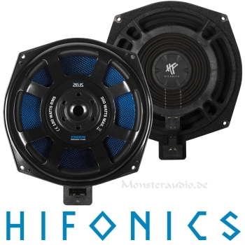 Hifonics ZSB8W 300 Watt Untersitz Subwoofer Lautsprecher BMW E- und F-Modelle ZSB-8W