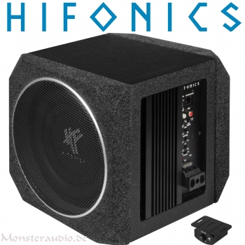 Hifonics ZX82A 20cm Aktivsubwoofer Sub + Verstärker 200 Watt ZX-82A