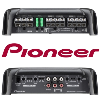 Preview: Pioneer GM-D8704 4-Kanal-Verstärker 1200 Watt GMD8704