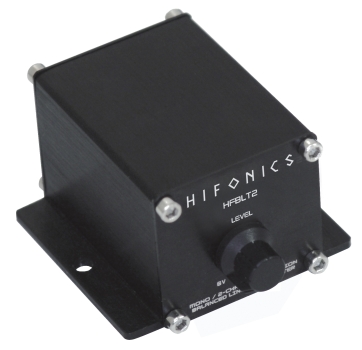 Hifonics Fernbedienung HF-BLT2 1-/2-Kanal Basspegel 6-polig