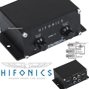Hifonics Fernbedienung HF-BLT4 4-Kanal Basspegel 6-polig