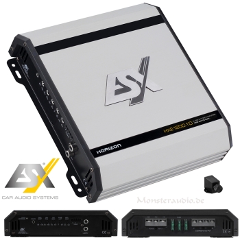 ESX Horizon HXE-1200.1Dv2 1-Kanal Verstärker Digital Endstufe HXE1200.1D v2
