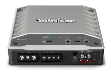 Rockford Fosgate M2-200x2 Digitaler 2-Kanal-Verstärker M200x2