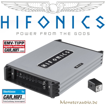 Hifonics Mercury I/1500 EVO 1-Kanal Verstärker Endstufe Mercury 1/1500