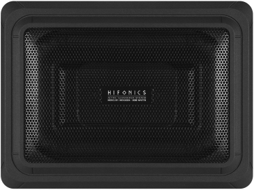 Hifonics MRX168A 20x15cm Aktivsubwoofer Untersitz Sub + Verstärker 200 Watt MRX-168A