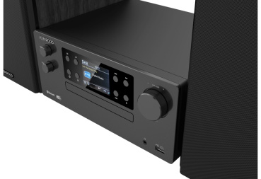 Kenwood M-925DAB-B Stereoanlage mit DAB FM UKW Blueooth USB CD Heim-Audio kompakt M-925DABB