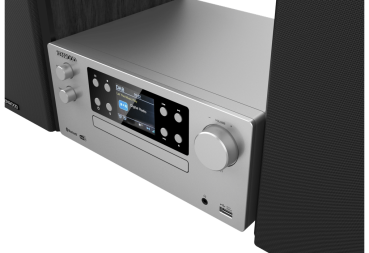Kenwood M-925DAB-S Stereoanlage mit DAB FM UKW Blueooth USB CD Heim-Audio kompakt M-925DABS