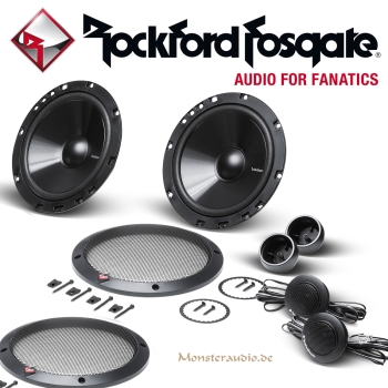 Rockford Fosgate PRIME R1675-S 17cm 2-Wege Komponenten Lautsprecher 170mm 80 Watt R1675S