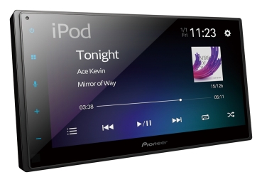 Pioneer  SPH-DA160DAB 2-DIN Autoradio mit Android Auto Apple CarPlay Touchmonitor DAB+  SPHDA160DAB