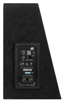Preview: ESX SXB10A 25cm extrem flacher Aktivsubwoofer 650 Watt SXB-10A
