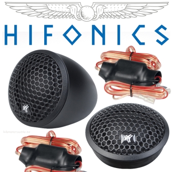 Hifonics Titan TRX6.2T 25mm Gewebe Neodym Hochtöner + Frequenzweiche 200 Watt TRX-6.2T