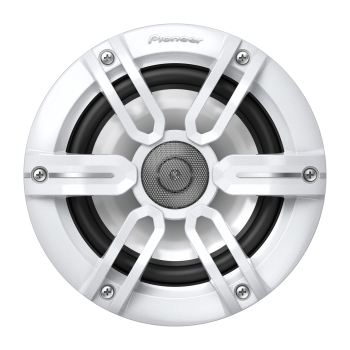 Preview: Pioneer TS-ME650FS 16,5cm Decken-Lautsprecher Marine Boxen Boot Bad weiß / schwarz 250 Watt TSME650FS