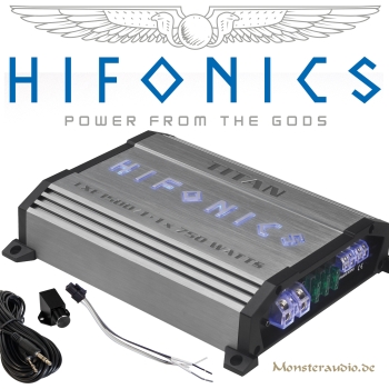 Hifonics Titan TXE-1500/1 1-Kanal Verstärker Auto Endstufe TXE1500/1