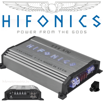 Hifonics Titan TXE-2000/1 1-Kanal Verstärker Auto Endstufe TXE2000/1