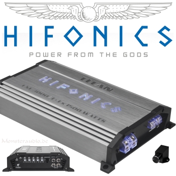 Hifonics Titan TXE-3000/1 1-Kanal Verstärker Auto Endstufe TXE3000/1