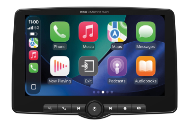 ESX VMX901DAB 1-DIN Autoradio mit 22,8cm 9" Touchscreen apple carplay android auto DAB+
