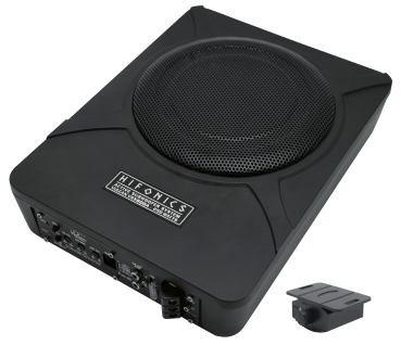 Hifonics VRX800A 20cm Aktivsubwoofer Untersitz Sub + Verstärker 250 Watt VRX-800A