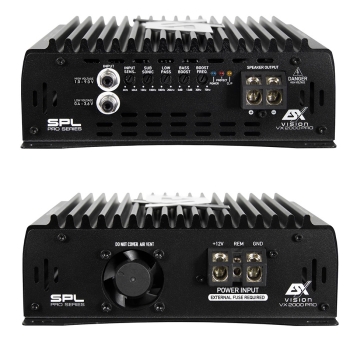 ESX VISION VX-2000 PRO digitaler 1-Kanal-Verstärker Digital Monoblock VX2000Pro