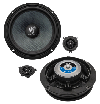 Preview: Hifonics ZSV6.2C 16,5 cm 2-Wege Komponenten-System für VAG Seat Skoda VW
