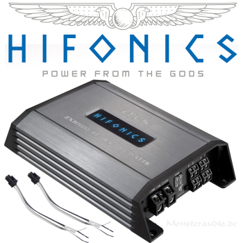 Hifonics Zeus ZXR500/4E 4-Kanal Verstärker Auto Endstufe ZXR-500/4E