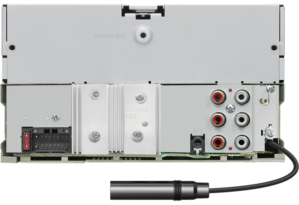 für KENWOOD DAB DAB+ Scheiben Antenne Klebe Antenne digital Radio mit  Verstärker