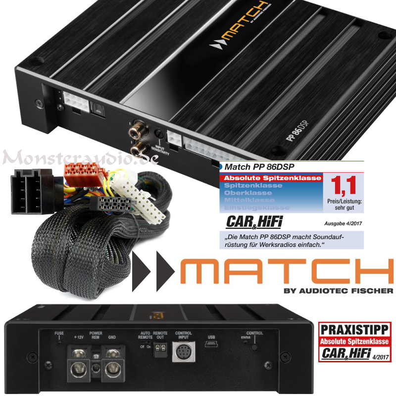 MATCH PP 86DSP アンプ