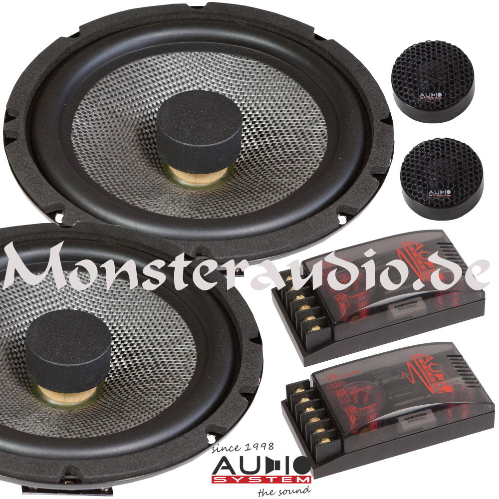 Monsteraudio - ANGEBOT Audio System R-165 FLAT EVO 16,5cm 2-Wege ...