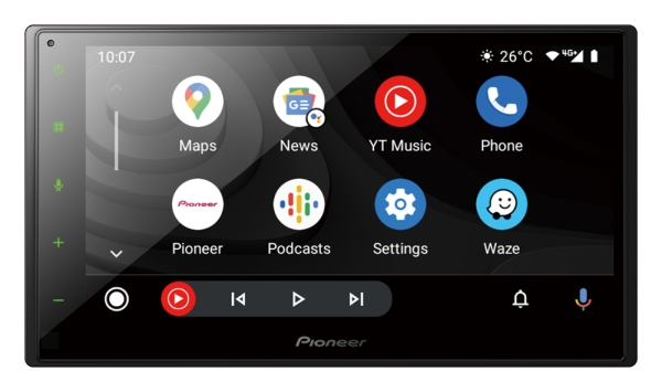 Pioneer  SPH-DA360DAB 2-DIN WiFi®-fähiges Autoradio mit Android Auto Apple CarPlay Touchmonitor DAB+  SPHDA360DAB