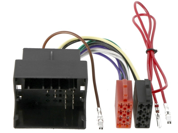 Radioadapter Quadlock ISO für Audi Seat Skoda VW