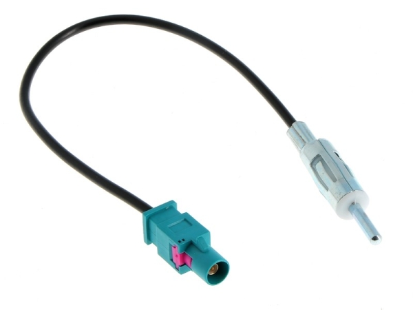 Antennenadapter FAKRA (M) - DIN (M) 19cm