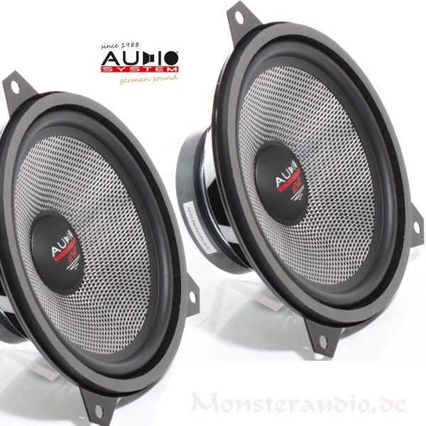 Audio System AS 165 E46 EVO Lautsprecher Set Kicker Bass für BMW 3er E46 AS-165 E46