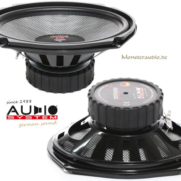Audio System AS-609 EVO 6x9" 15x23cm Tief-/Mittelton Lautsprecher 400 Watt AS609