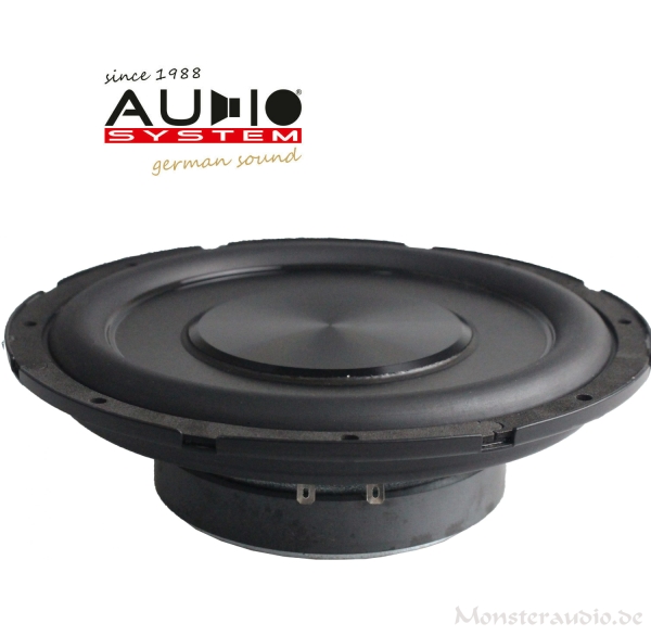 Audio System AX 08 US 20cm Subwoofer Flach 210 Watt Radion AX08US