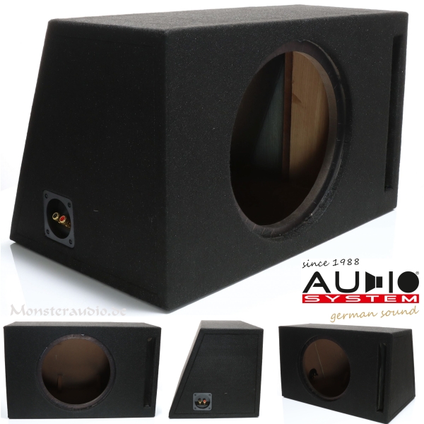 Audio System BR12EVO Bassreflex Leergehäuse 50 Liter für 30cm Subwoofer BR 12 EVO