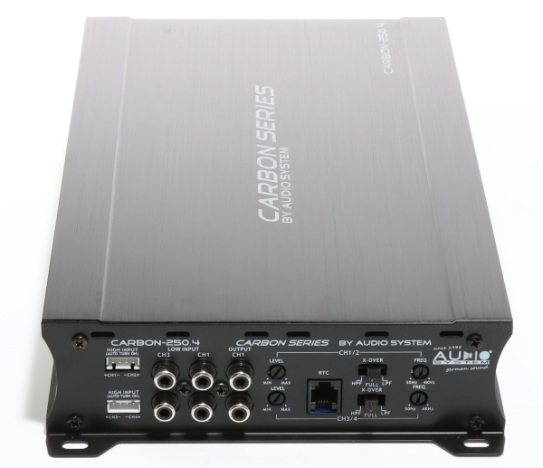 Audio System Carbon-250.4 4-Kanal Verstärker Endstufe Carbon 250.4