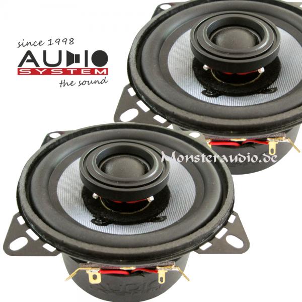 Audio System CO-100 EVO 10cm 2-Wege Koaxial Lautsprecher 100mm 220 Watt CO100