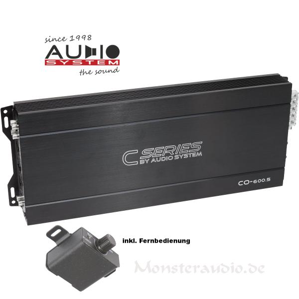 Audio System CO-600.5 5-Kanal Verstärker Endstufe CO-Serie CO600.5