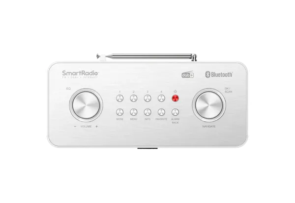 Kenwood WiFi Internetradio DAB+ FM UKW Stereo Blueooth Lautsprecher Küchenradio TFT schwarz CR-ST200S-W