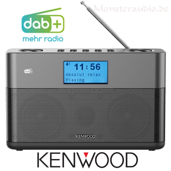 Monsteraudio Kenwood DAB+ FM UKW Stereo Radio Blueooth Lautsprecher