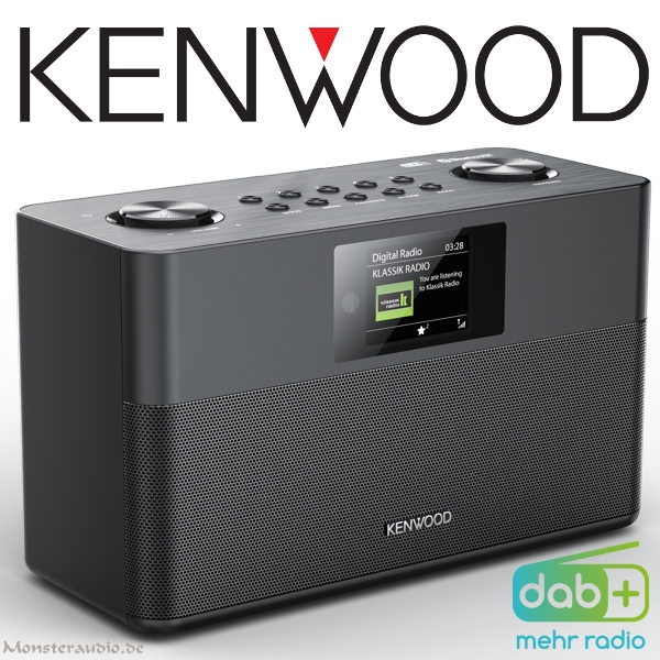 Monsteraudio Kenwood DAB+ FM UKW Stereo Radio Blueooth Lautsprecher