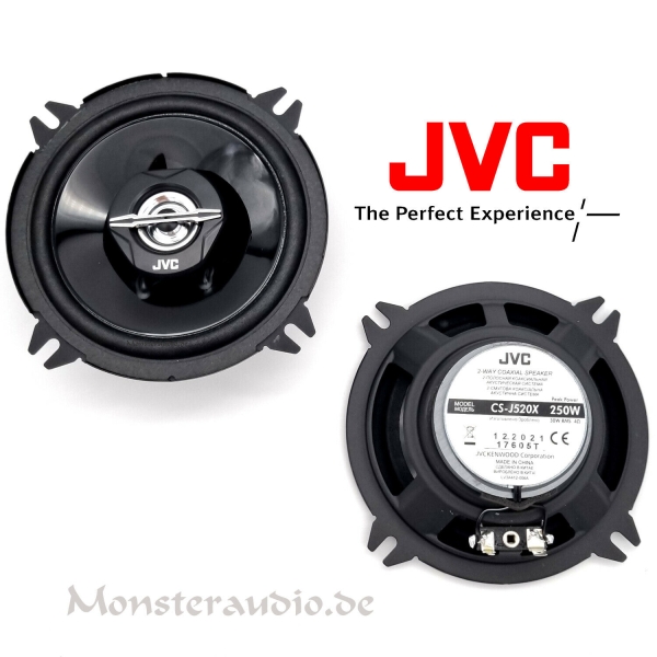 JVC CS-J520X 13cm 2-Wege Koaxial Lautsprecher 130mm CSJ520X