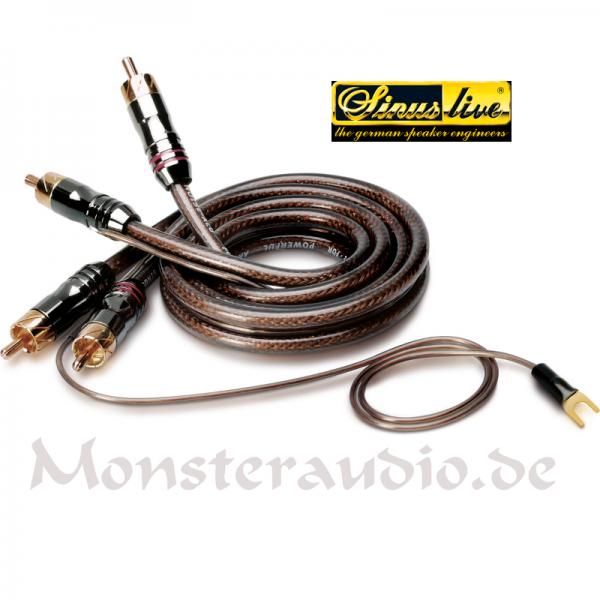 Sinuslive CX-08 0.8M Cinchkabel 2-Kanal 0,8m CX08